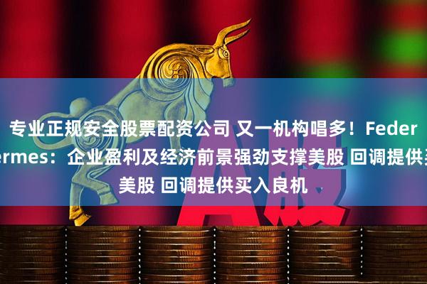 专业正规安全股票配资公司 又一机构唱多！Federated Hermes：企业盈利及经济前景强劲支撑美股 回调提供买入良机